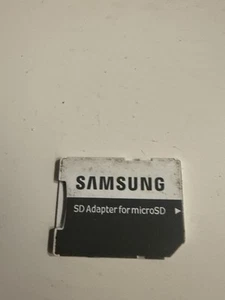 Samsung SD Card MicroSD Adapter - Photo 1 sur 1