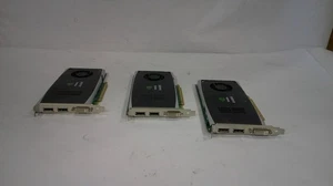 *Lot of 3* Nvidia Quadro FX 1800 0P418M 768MB GDDR3 SDRAM PCI Graphics Card - Picture 1 of 6