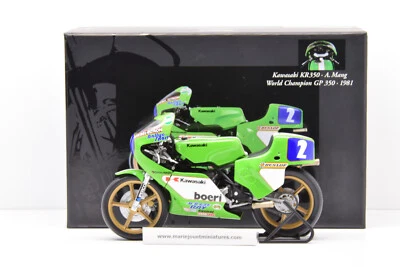 KAWASAKI KR350 #2 A. MANG WORL CHAMPION GP 1981 MINICHAMPS 1/12 ÉTAT NEUF BOITE - Photo 1/4
