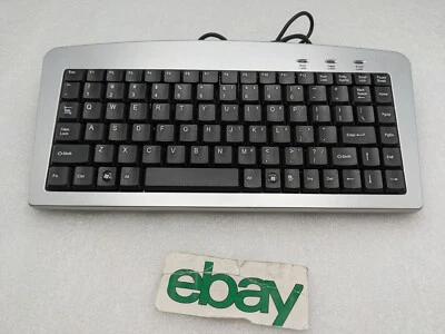 ADESSO AKB-901 Mini Keyboard PS/2 USB (Q2) - Free Shipping - Image 1 of 4