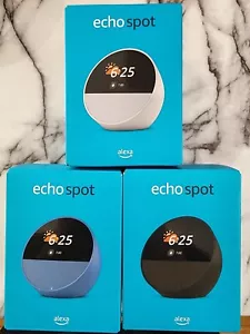 Reloj despertador Amazon Echo Spot sellado de fábrica NUEVO (2024) - Imagen 1 de 3