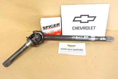 Eje delantero pasajero derecho 1976-1988 K10 K20 28 estrías eje 4x4 nuevo junta en U Foto 1 de 4