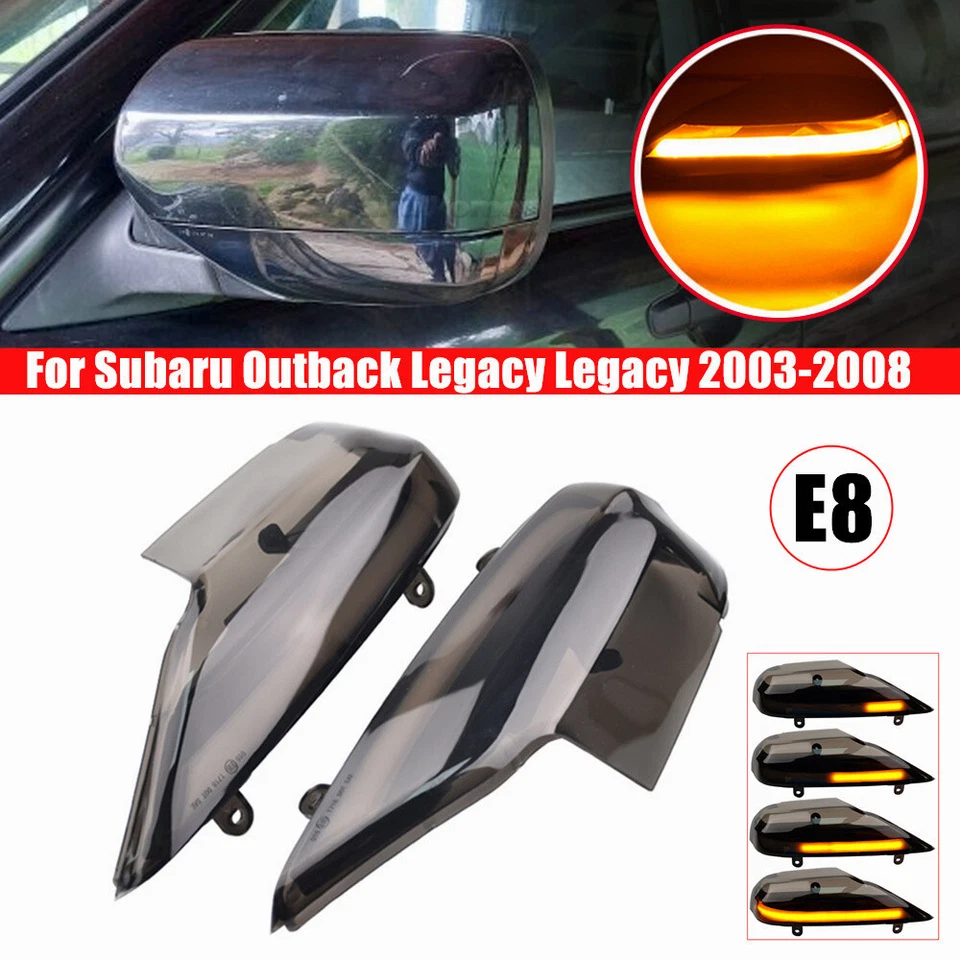 Rearview Sequential LED Turn Signal Light  For Subaru Forester Outback 2003-2008 - Изображение 1 из 4