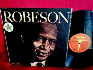 PAUL ROBESON Robeson LP 1960 AUSTRALIA EX GOSPEL NEGRO SPIRITUAL - Picture 1 of 1