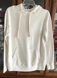 Jungmaven Zeppelin Hoodie Pullover Hemp BL L.SLV Off White Men/ Unisex XS NWT - Picture 1 of 14