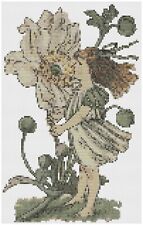 Cross Stitch Pattern by Florashell - Wind Flower Fairy