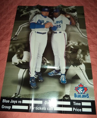 Toronto Blue Jays Roger Clemens Carlos Delgado Poster Cover