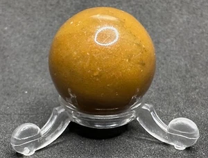 Vintage Natural STONE Agate Marble - Beautiful Solid TAN Color - .92" SHOOTER! - Picture 1 of 5