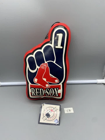 Boston Red Sox Plush #1 Finger Hand Glove NWT  Vintage Never Used Cover