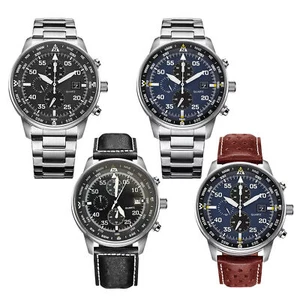 CITI-ZEN Blue Angels Men's Watch Men's Fashion Belt Quart-z Watch wristwatch - Picture 1 of 20