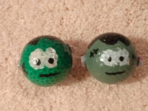 Hand painted golf ball - Picture 1 of 3