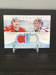 Tomas Vokoun Michal Neuvirth 2012-13 Artifacts Tundra Tandems Dual Jerseys - Picture 1 of 2