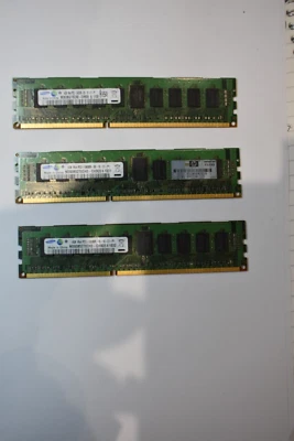 Samsung M393B5270CH0-CH9Q5 4GB 1rx4 PC3-10600R DDR3 240P CL9ECC DIMM Server RAM - Image 1 of 3
