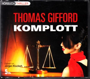 5 CDs - KOMPLOTT von THOMAS GIFFORD - Hörbuch gelesen von Jürgen Kluckert - Bild 1 von 2