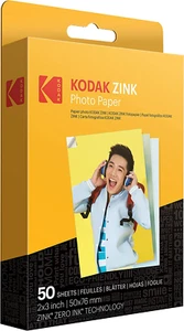 Zink KODAK 2"X3" Premium Photo Paper (50 Sheets) Compatible with KODAK Smile - Afbeelding 1 van 12