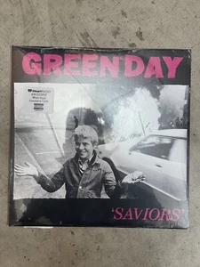 Green Day Saviors Limited Edition Exclusive White Vinyl LP Only 1000 Copies - Picture 1 of 2