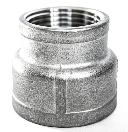 1" x 3/4" Stainless Steel Reducer Coupling - NPT Pipe Reducer - 1" x 0.75" SS304 - Image 1 of 1