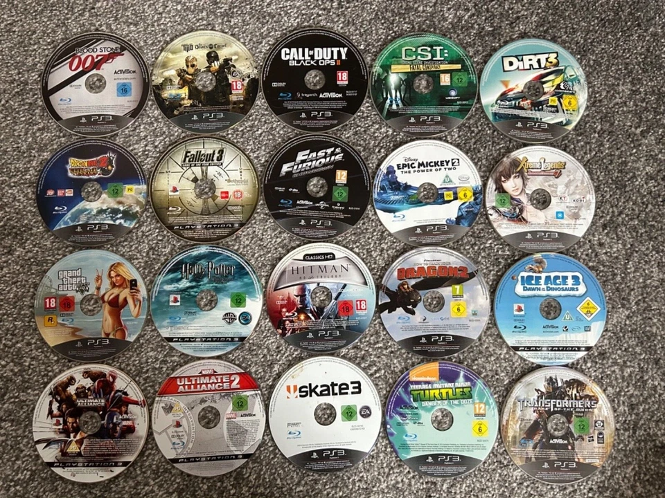 Sony Playstation 3 (PS3) Disc Only Video Games - Multi Offer Available (List 2) - Image 1 of 1