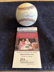 Dontrelle Willis ROY Autographed OML Baseball JSA COA - Picture 1 of 8