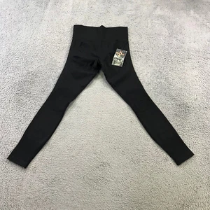 TOMMIE COPPER Pants Womens Small S Seamless Leggings Black GYm Training Active - Picture 1 of 12