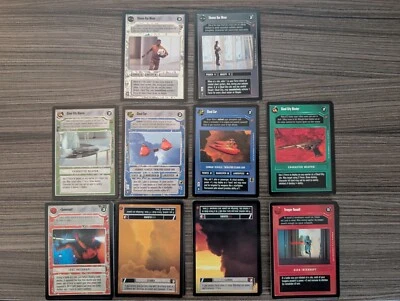 Star Wars CCG Cloud City Common Complete Set, 50 Cards, Pack Fresh,NM+ - Image 1 of 4