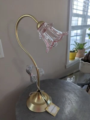 Karma Home viral Pink flower Lamp TikTok - Image 1 of 3