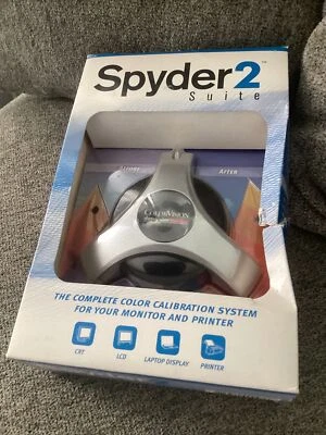 ColorVision Datacolor Spyder 2 Suite LCD And CRT Screen Calibration NEW - Image 1 of 4