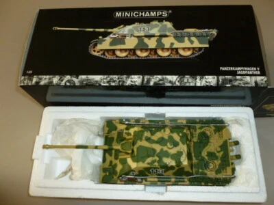 die cast 1/35 Minichamps 1/35 PANZERKAMPFWAGEN V JAGDPANTHER 113 - Immagine 1 di 3