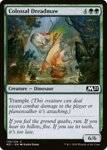COLOSSAL DREADMAW X 4 N/M CORE SET 2021 MAGIC THE GATHERING - Picture 1 of 1