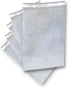 50 Pack 12" x 11.5" Bubble Out Pouches Bags Protective Mailers Self Seal Cushion - Picture 1 of 10