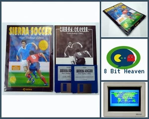 SIERRA SOCCER WORLD CHALLENGE EDITION BY SIERRA-COMMODORE AMIGA-TESTED & WORKING - Picture 1 of 9