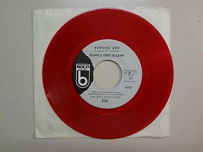 DUANE & GREG ALLMAN: Morning Dew 3:43 Mono-Stereo-U.S. 7" 72 Bold Records 200 DJ - Image 1 of 2