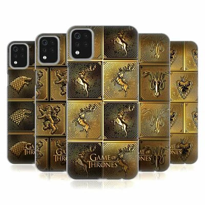 FUNDA GEL SUAVE OFICIAL HBO JUEGO DE TRONOS SIGILOS DORADOS PARA TELÉFONOS LG 1 Foto 1 de 4