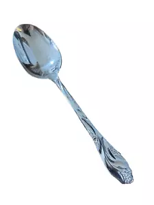 Oneida LORILEI Cucchiaio Zuppa Inox Ornato Floreale Manico Lucido 6 5/8" - Foto 1 di 8