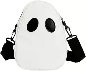 1Pcs Halloween Pumpkin Cute Ghost Purse PU Leather Crossbody Bag Shoulder... - Picture 1 of 1