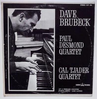 The Dave Brubeck Quartet - Paul Desmond, Cal Tjader - 12" 33 RPM LP 1960's - Image 1 of 4