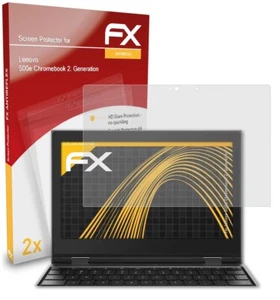 2x Antireflex Pellicola Protettiva Lenovo 500e Chromebook 2. Generation - Zdjęcie 1 z 9