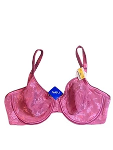 Womens NWT NOS Maidenform All The Time Plum Underwire Style 7809 Vtg Bra Discont - Picture 1 of 6