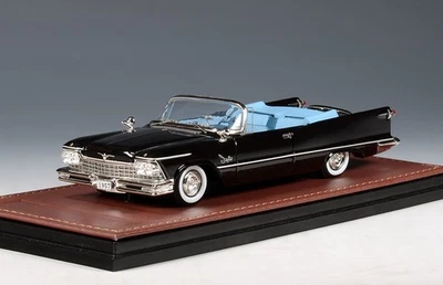 1/43 GLM Stamp 1957 Imperial Crown Convertible Open roof Black GLM132203 - Image 1 of 2