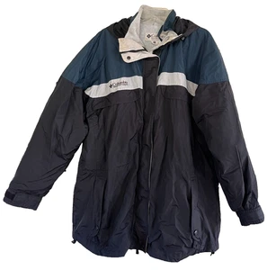 Columbia Sportswear Mantel mit Kapuze und Reißverschlussfutter, Gr. XL - Bild 1 von 14