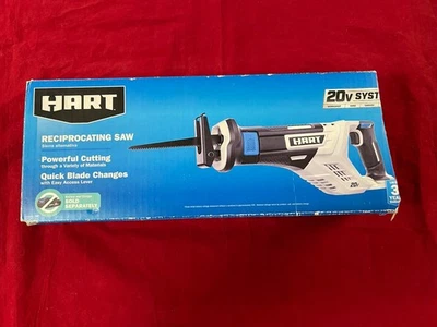 HART 20V Cordless Reciprocating Saw - Multicolor (Tool Only) Model HPRS011 - Image 1 of 4