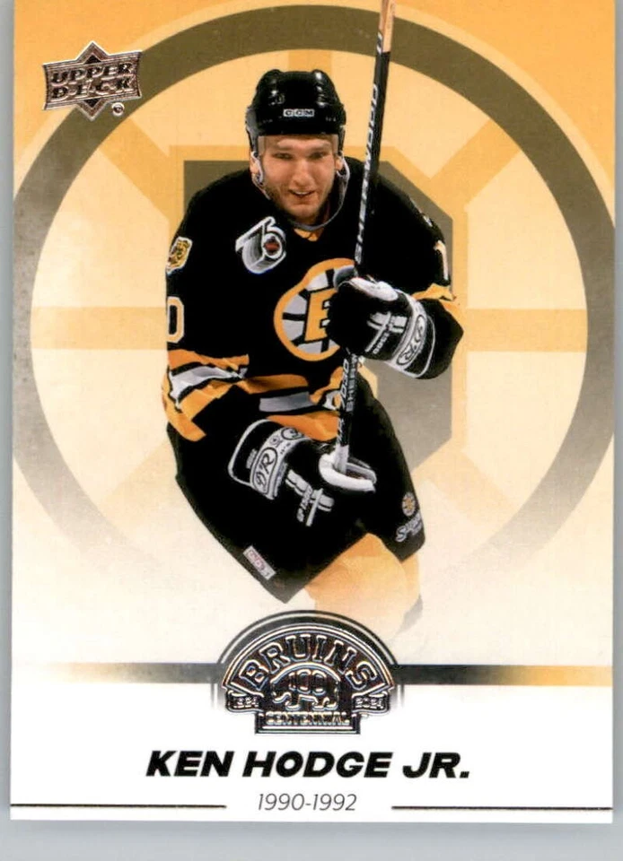 2023-24 Upper Deck Boston Bruins Centennial Hockey Base or Insert Pick From List - Image 1 of 1
