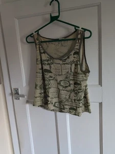 cotton vest top large - Picture 1 of 3