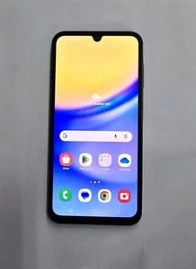 Cricket Samsung Galaxy A15 5G-128GB Works Great Clean Esn Cracked Screen - Picture 1 of 6