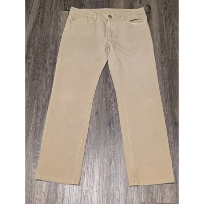 DL1961 Nick Classic Slim Dune Tan Khaki Pants Size 32 Premium Denim - Image 1 of 4