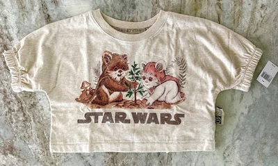 Camisa infantil Star Wars Return Of The Jedi 40º aniversário menina TAMANHO 4. NOVO + etiquetas - Imagem 1 de 4