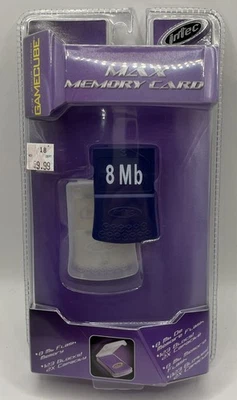 Nintendo Game Cube 8MB High Capacity Storage Memory Card SEALED  Blister Pack - Image 1 of 2