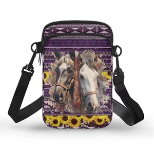 Petits Sacs à Bandoulière pour Femme Sud-Ouest Natif Téléphone Portable Sac à Main, Boho Mini S... - Photo 1 sur 7