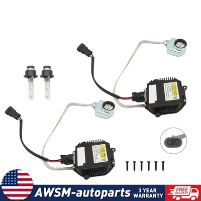 2pcs HID Xenon Headlight Ballast w/ Igniter Cord Bulb For Infiniti 28474-89904 - Image 1 of 4
