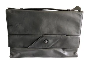PICARD Akten Tasche Damentasche Leder Grau Klassisch Vintage - Bild 1 von 7